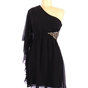 Black cocktail dress size small like new